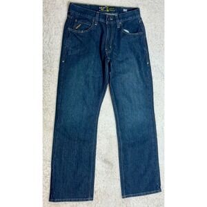 Ariat Rebar M5 DuraStretch Straight Leg Jeans Mens 30x30 Indigo Blue 10016223